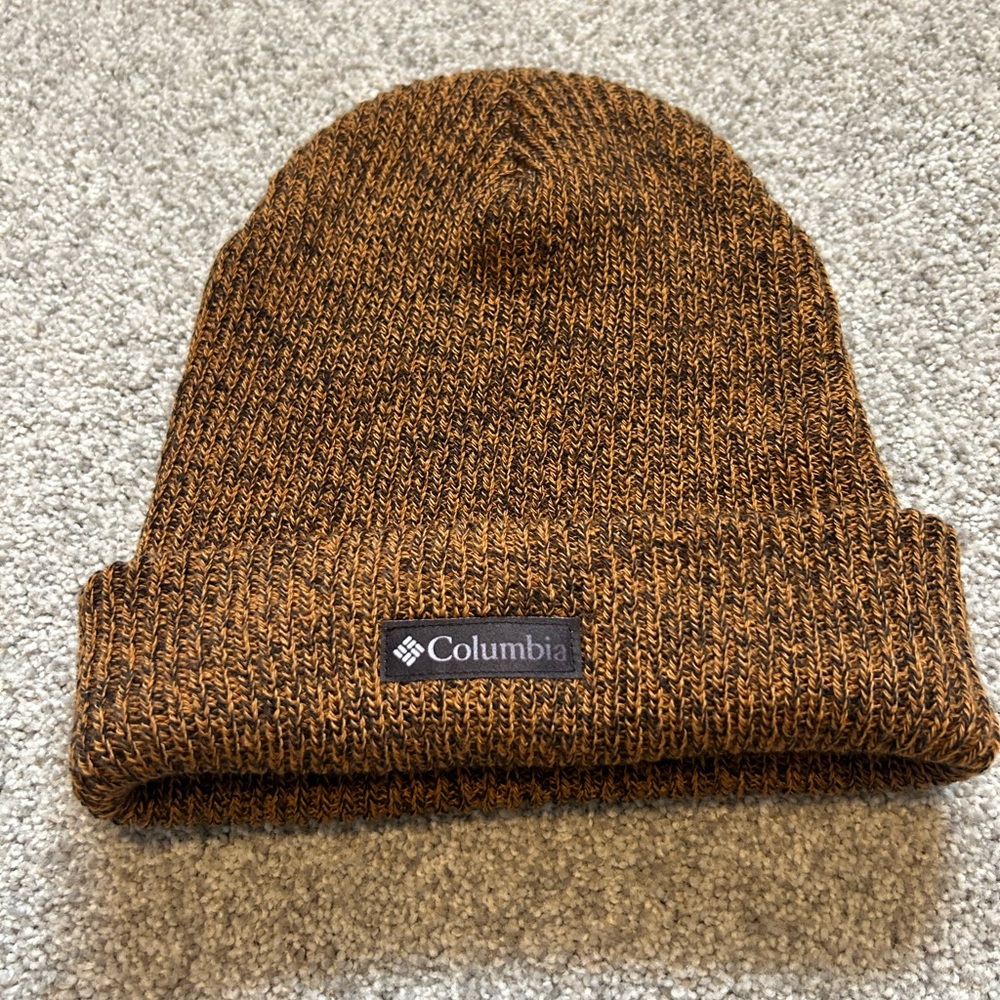 Columbia Warm Brown Knit Hat